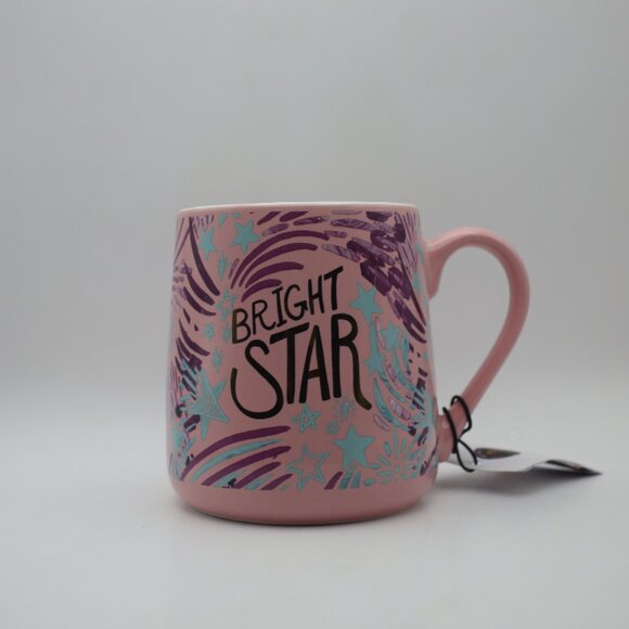 EttaVee ~ New With Tags: Pink BRIGHT STAR Tea/Coffee Mug: Jessi Raulet - Picture 2 of 8